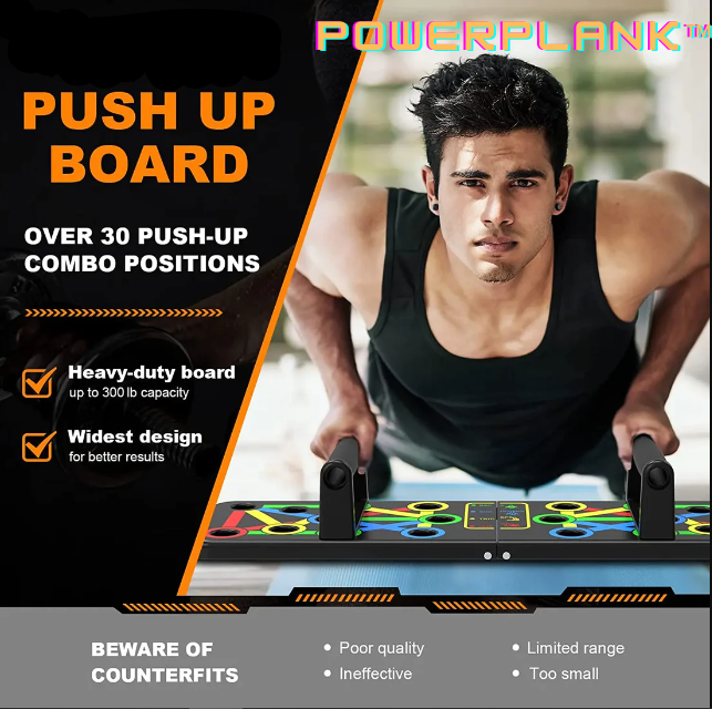 PowerPlank™ | Push Up Board